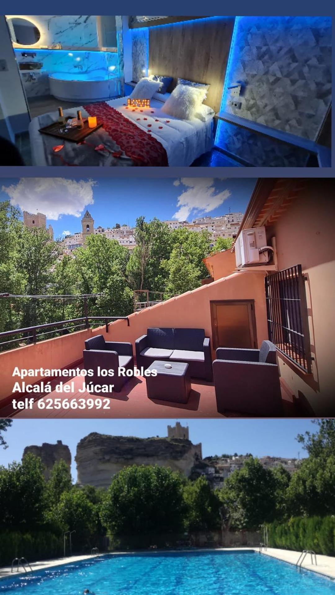 Apartamentos Los Robles Alcala del Jucar Ngoại thất bức ảnh